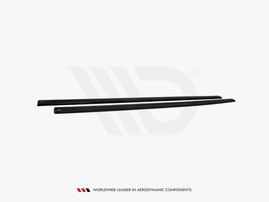 Maxton Design Gloss Black Side Skirts Diffusers Audi Rs5 F5 Coupe