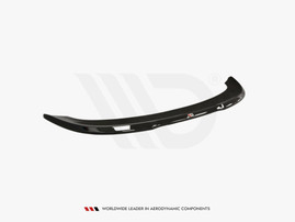 Maxton Design Gloss Black Front Splitter Audi S4 B5 (1997-2001)