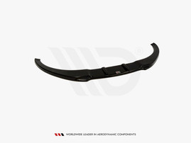 Maxton Design Gloss Black Front Splitter Audi TT Mk2 (For Standard Bumper) (2006-2014)