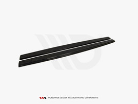 Maxton Design Gloss Black Side Skirts Diffusers Audi TT Mk2 Rs
