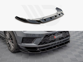 Maxton Design Gloss Black Front Splitter V2 Cupra Ateca (2018-2019)