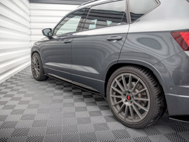 Maxton Design Gloss Black Side Skirts Diffusers Cupra Ateca (2018-2019)