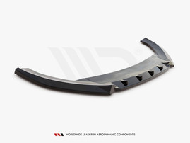 Maxton Design Gloss Black Front Splitter V.1 Cupra Leon (2020-)