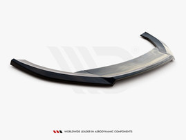Maxton Design Gloss Black Front Splitter V.2 Cupra Leon (2020-)