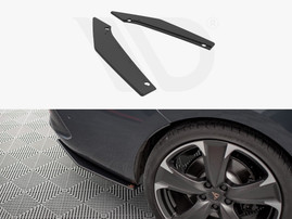 Maxton Design Black Street Pro Rear Side Splitters Cupra Leon St (2020-)