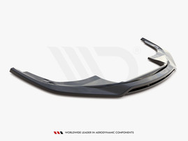 Maxton Design Gloss Black Front Splitter Porsche 911 Carrera 4S 992 (2019-)