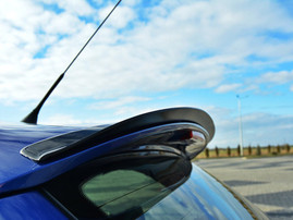 Maxton Design Gloss Black Spoiler Cap Seat Ibiza Mk2 Cupra Facelift (1999-2002)