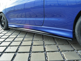 Maxton Design Gloss Black Side Skirts Splitters Seat Ibiza Mk2 Cupra Facelift (1999-2002)