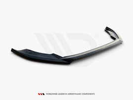 Maxton Design Gloss Black Front Splitter V.3 Seat Ibiza 6F (2017-2021)