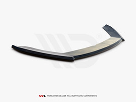 Maxton Design Gloss Black Front Splitter V4 Seat Leon Cupra/ Fr Mk3 Facelift (2017-2019)