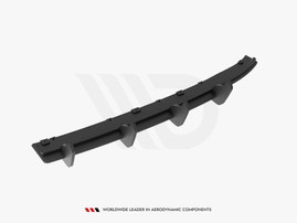 Maxton Design Black Street Pro Rear Diffuser Seat Leon Fr Mk3 (2012-2016)