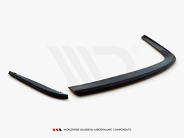 Maxton Design Gloss Black Rear Side Splitters V.1 Seat Leon Fr Sportstourer Mk3 (2012-2016)