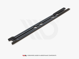 Maxton Design Gloss Black Side Skirts Diffusers V2 Seat Leon Fr Mk4 (2020-)