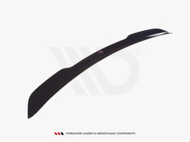 Maxton Design Gloss Black Spoiler Extension Skoda Fabia Mk2 Rs (2010-2014)