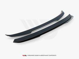 Maxton Design Gloss Black Spoiler Cap Skoda Fabia Combi Mk3 (2014-2019)