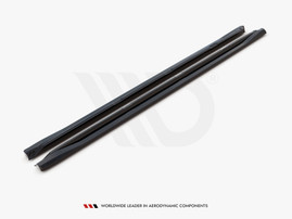 Maxton Design Gloss Black Side Skirts Diffusers Skoda Kodiaq Mk1 Facelift (2021-)