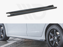 Maxton Design Gloss Black Side Skirts Diffusers V3 Skoda Octavia Rs Mk4 (2020-)