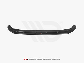 Maxton Design Gloss Black Front Splitter V2 Skoda Rapid