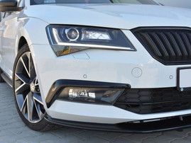 Maxton Design Gloss Black Frames For Lights Skoda Superb Iii