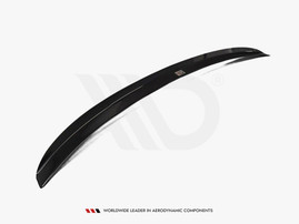 Maxton Design Gloss Black Spoiler Cap V.1 Skoda Superb Mk3 / Mk3 Fl Hatchback (2015-)