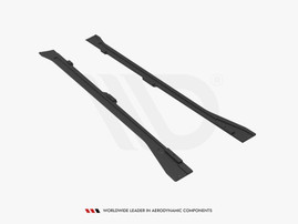 Maxton Design Black Street Pro Side Skirts Diffusers V.1 VW Arteon R / R-Line Facelift (2020-)