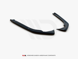 Maxton Design Gloss Black Rear Side Splitters VW Arteon R-Line Facelift (2020-)