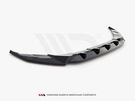 Maxton Design Gloss Black Front Splitter V.1 VW Atlas Cross Sport (2020-)