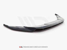 Maxton Design Gloss Black Front Splitter V.2 VW Atlas Cross Sport (2020-)