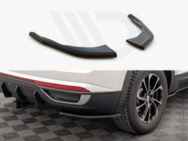Maxton Design Gloss Black Rear Side Splitters VW Atlas Cross Sport (2020-)