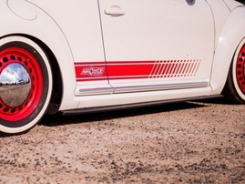 Maxton Design Gloss Black Side Skirts Diffusers VW Beetle (2011-2015)
