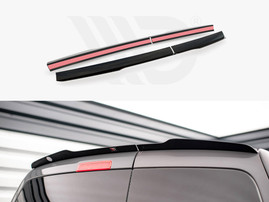 Maxton Design Gloss Black Spoiler Cap VW Caddy Mk3 Facelift (2010-2015)