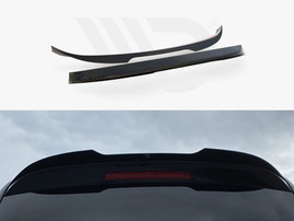 Maxton Design Gloss Black Spoiler Cap Volkswagen Caddy Mk4 (2015-2020)