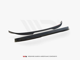 Maxton Design Gloss Black Spoiler Cap Volkswagen Caddy Mk4 (2015-2020)