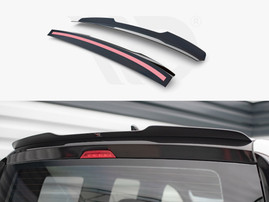 Maxton Design Gloss Black Spoiler Cap VW Caddy Mk5 (2020-)