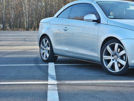Maxton Design Gloss Black Side Skirts Splitters VW Eos (2005-2010)