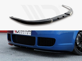 Maxton Design Gloss Black Front Splitter (Cupra Look) VW Golf 4 R32 (2002-2004)
