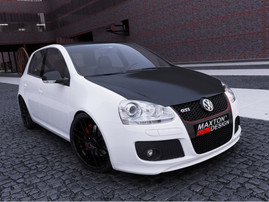 Maxton Design Front Bumper Spoiler 30Th For VW Golf V GTI