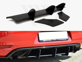 Maxton Design Rear Diffuser Rear Side Splitters VW Golf Mk6 GTI / 35Th