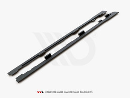 Maxton Design Black Racing Durability Side Skirts Diffusers VW Golf GTI Mk6 (2008-2012)