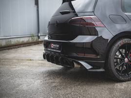 Maxton Design Black Maxton Racing Rear Diffuser VW Golf Mk7.5 GTI Tcr (2019-2020)