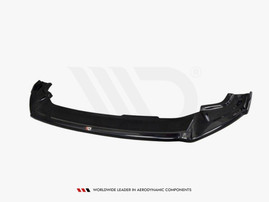 Maxton Design Gloss Black Front Splitter V.2 VW Golf R 7.5 (2017-19)