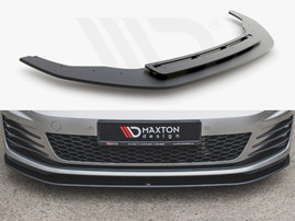 Maxton Design Black Maxton Racing Front Splitter VW Golf Mk 7 GTI 2013-2016