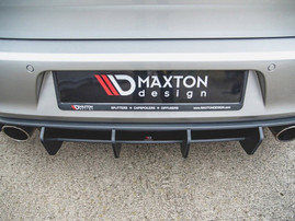 Maxton Design Black Maxton Racing Rear Diffuser V.2 VW Golf Mk 7 GTI 2013-2016
