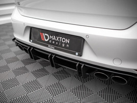 Maxton Design Black Street Pro Rear Diffuser VW Golf R Mk7 (2013-2016)