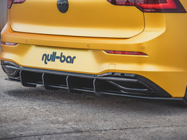 Maxton Design Black Maxton Racing Rear Diffuser V.1 VW Golf Mk8 (2020-)