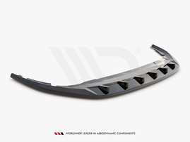 Maxton Design Gloss Black Front Splitter V1 VW Golf Mk8 (2020-)
