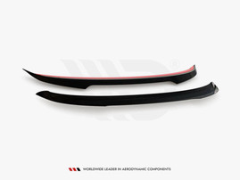 Maxton Design Gloss Black Spoiler Cap V.1 VW Golf 8 GTI / R (2020-)