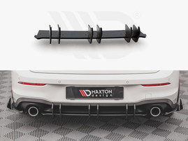 Maxton Design Black Racing Durability Rear Diffuser V2 VW Golf 8 GTI (2020-)