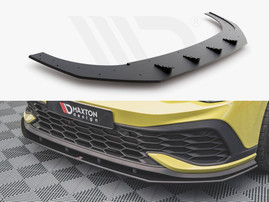 Maxton Design Black Racing Durability Front Splitter VW Golf 8 GTI Clubsport (2020-)