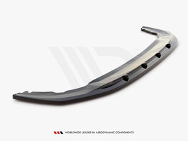 Maxton Design Gloss Black Front Splitter V4 VW Golf 8 GTI Clubsport (2020-)
